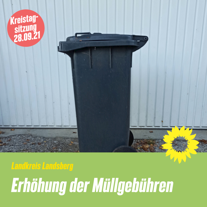 Müllgebühren-Erhöhung für den Landkreis