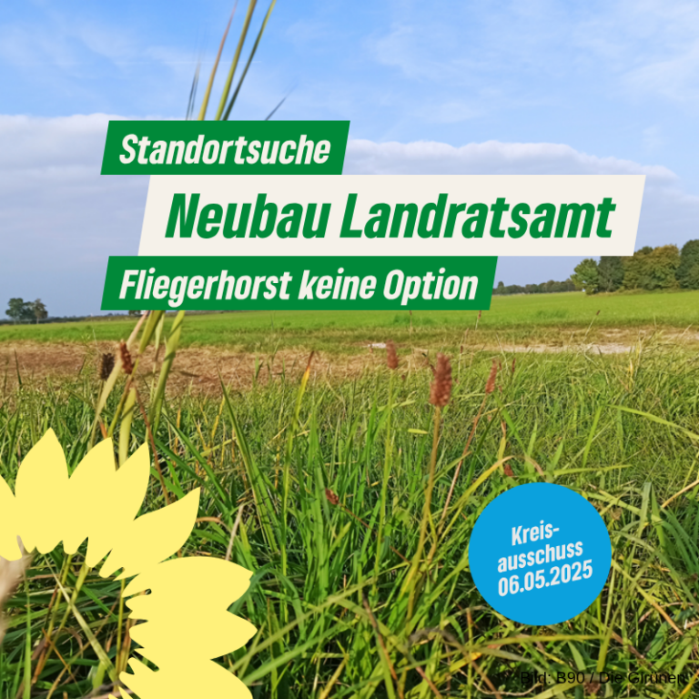 Standortsuche für Landratsamt – Fliegerhorst keine Option