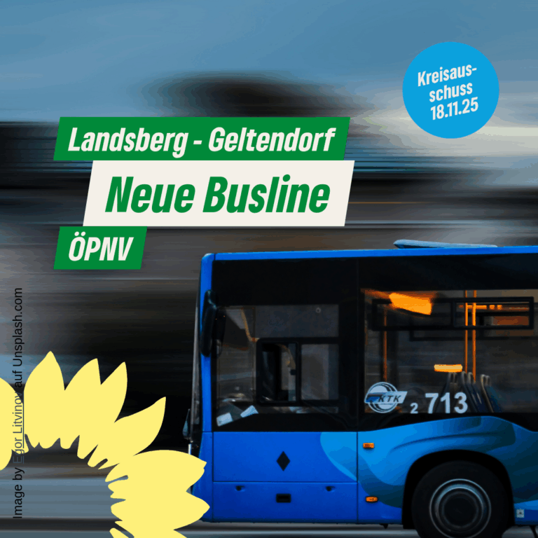 Neue Buslinien Landsberg – Geltendorf